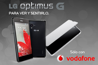 LG regala un altavoz, una funda y sortea un pack de electrodomésticos al comprar un Optimus G con Vodafone