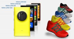 Nokia regala zapatillas personalizadas al comprar un  Nokia Lumia 1020, Nokia Lumia 925, Nokia Lumia 920, Nokia Lumia 820, Nokia Lumia 720, Nokia Lumia 625 y Nokia Lumia 620